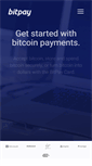 Mobile Screenshot of bitpay.com